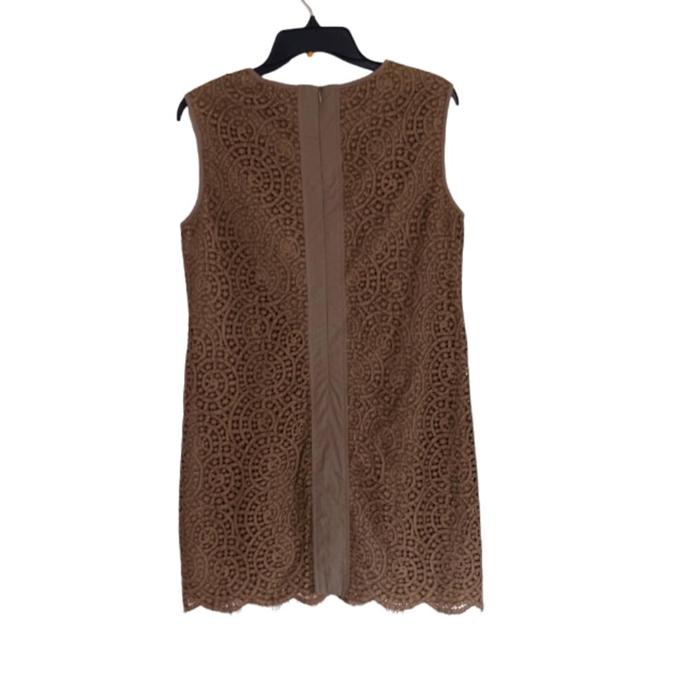 Jenni Kayne Olive Green Eyelet Shift Dress - Picture 3 of 11